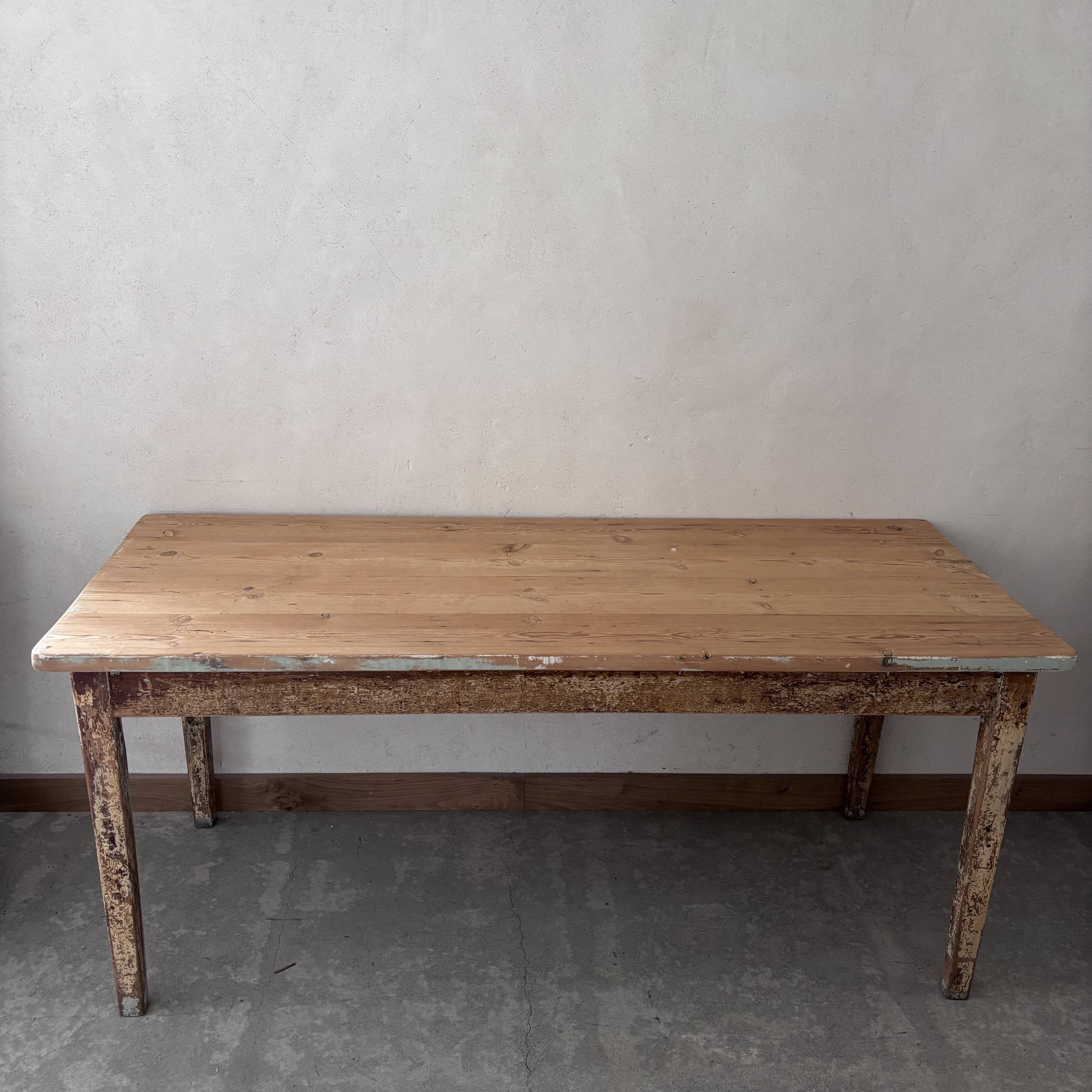 wooden table