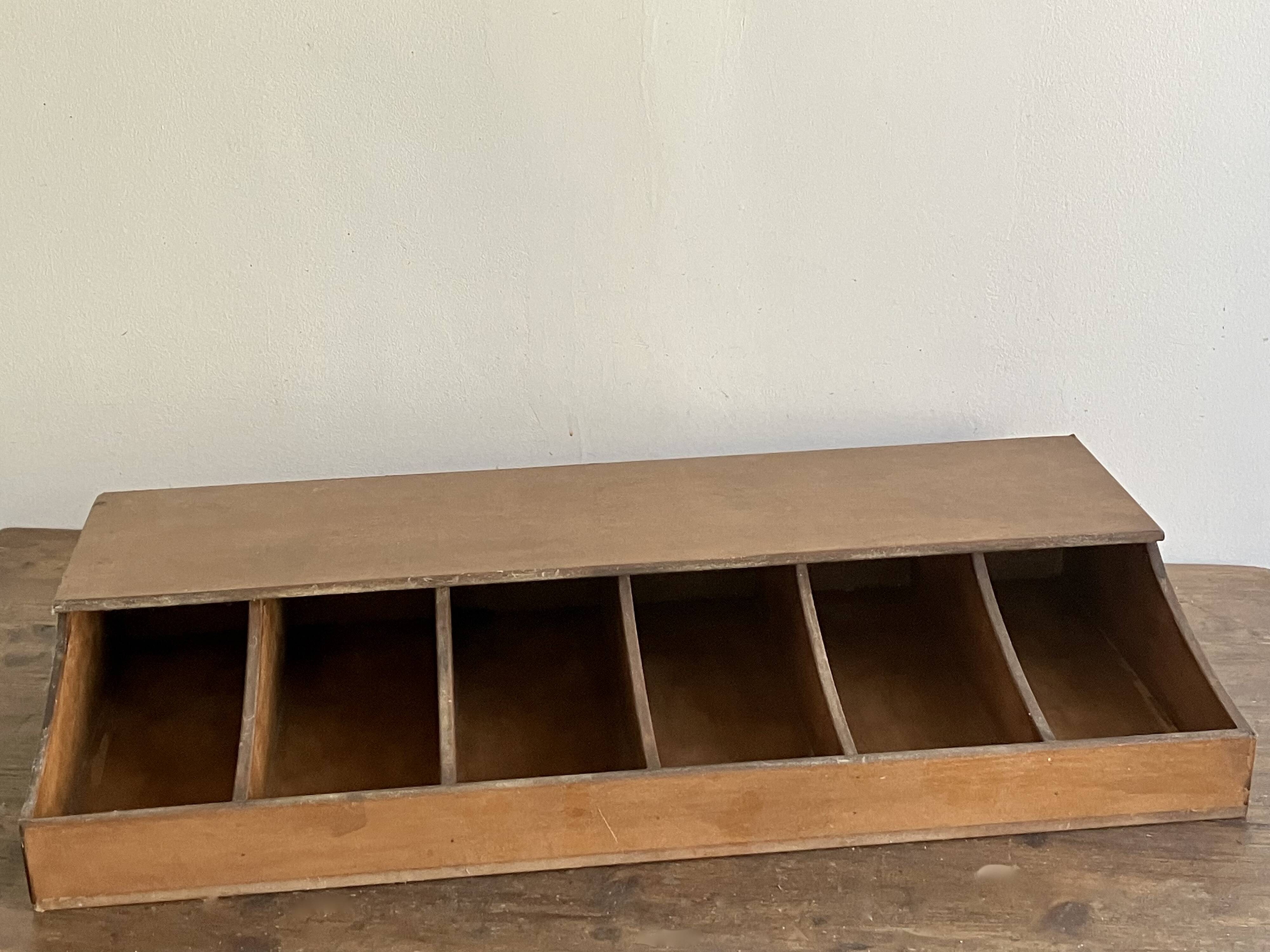 Old cutlery tray, storage unit