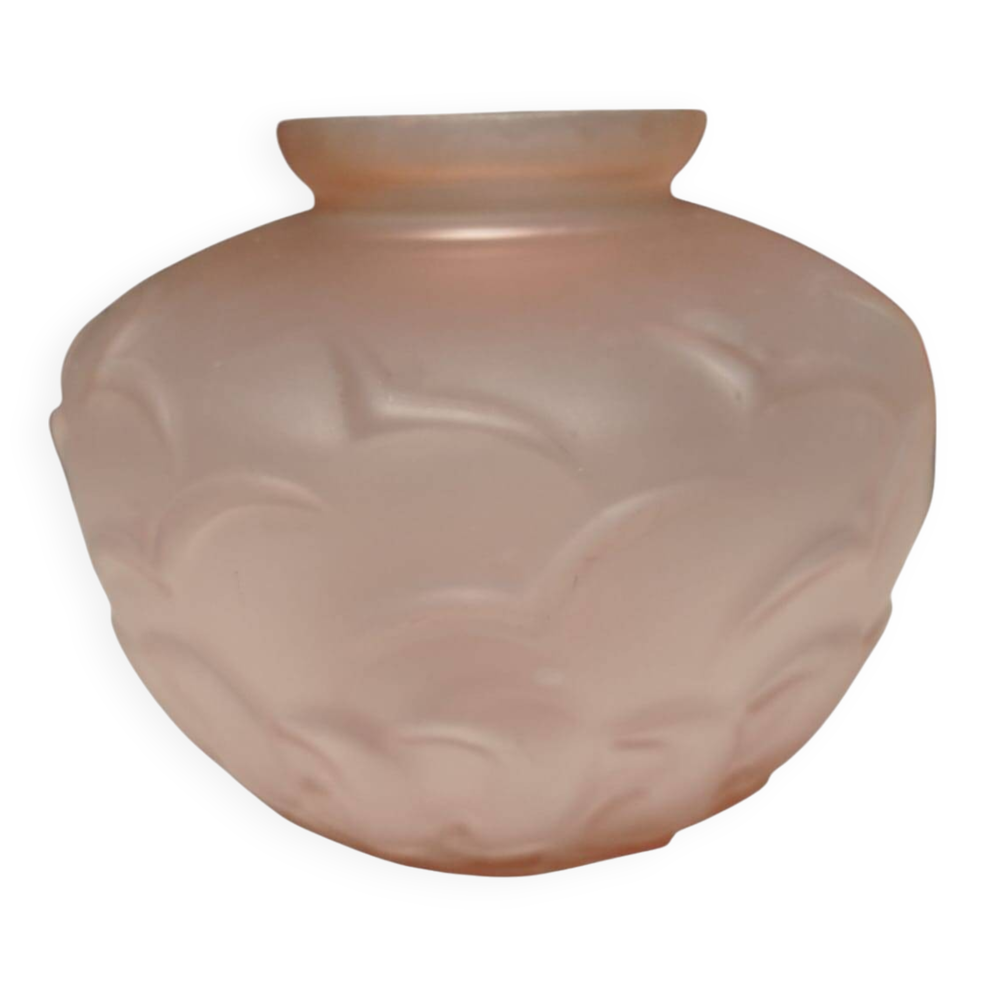 Vase en pâte de verre