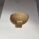 Art Deco wall lights in patinated plaster, France, 1925, set of 3