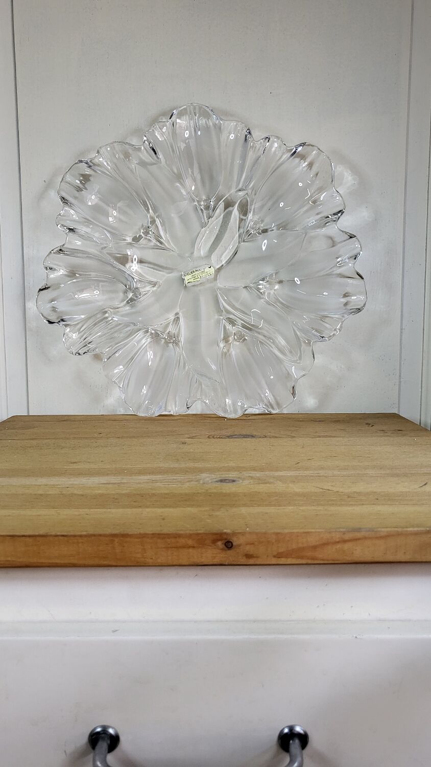 Saladier en cristal