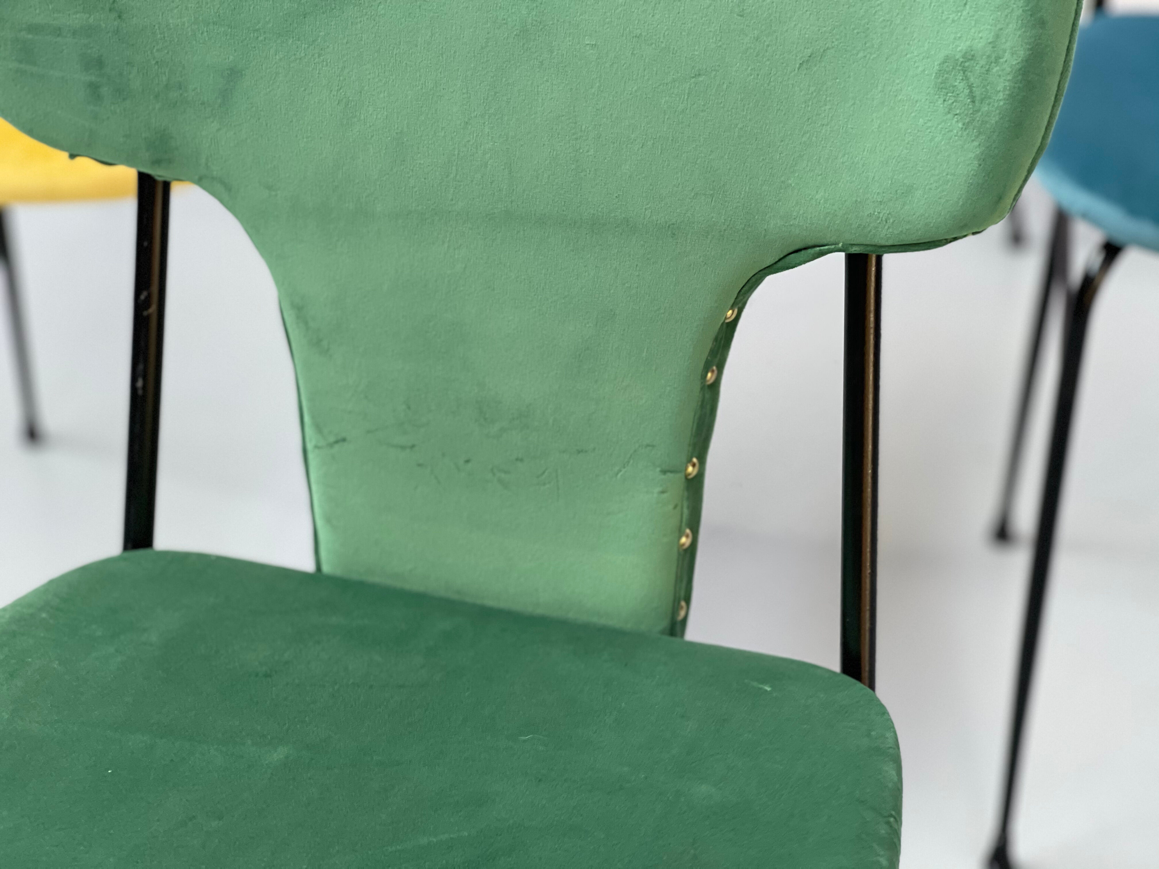 Colorful dining chairs