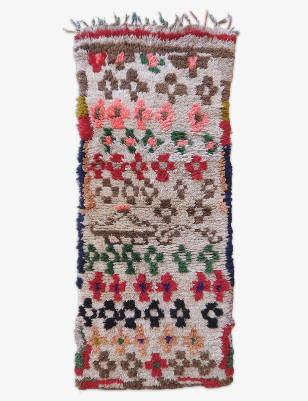 Tapis Azilal Vintage - 187 x 76 cm