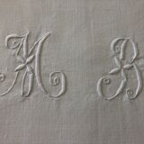 8 napkins, monogram