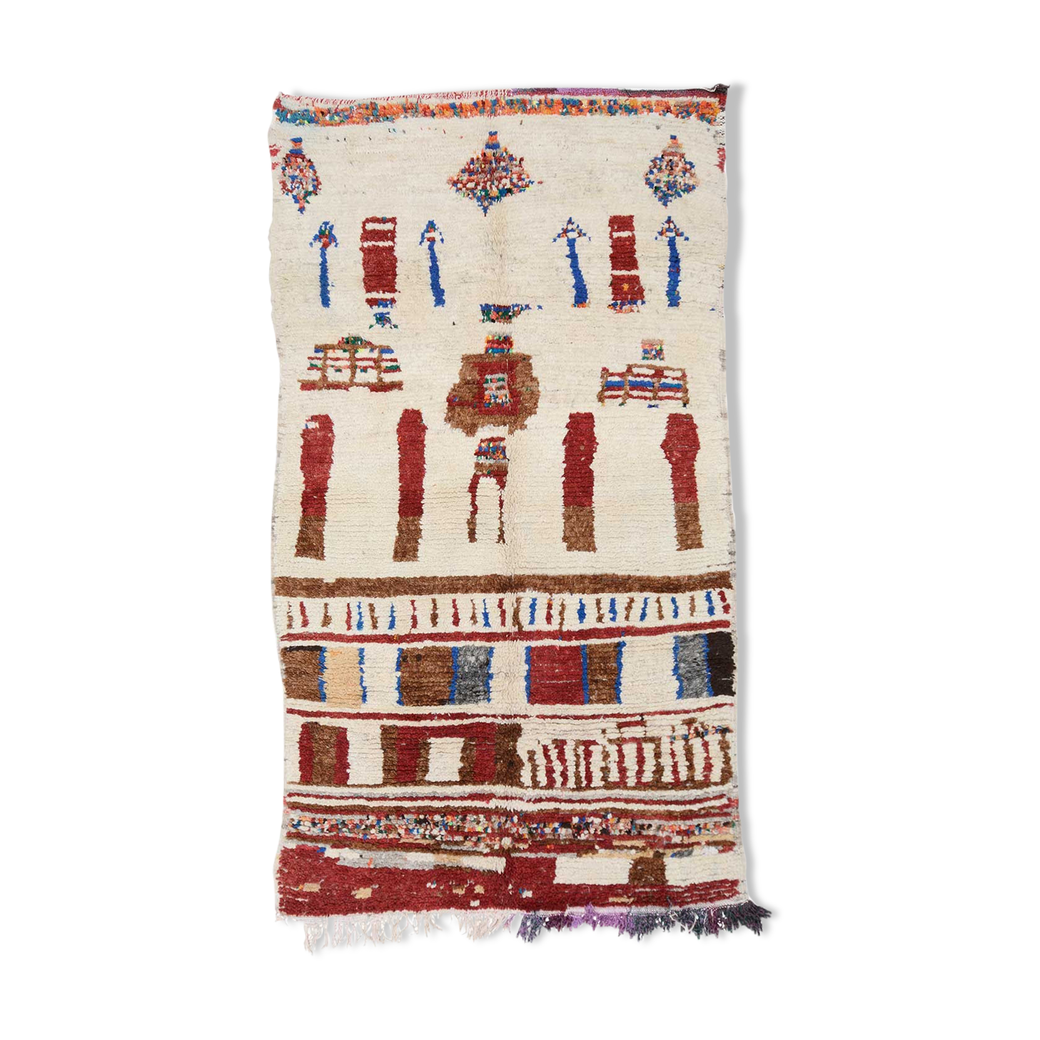 Berber carpet Azilal 139x240cm