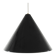 Arne Jacobsen Poulsen black 1960s billiard pendant