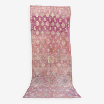 Boujad. vintage moroccan rug, 163 x 417 cm
