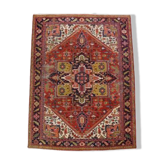 Oriental rug with colorful pattern 330 x 225 cm