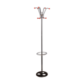Vintage 1950s retro metal coat stand coat hook umbrella stand