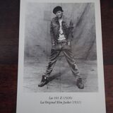 4 photographs/postcards, limited edition of 1992, in black and white