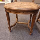 Lot of 2 canne chairs