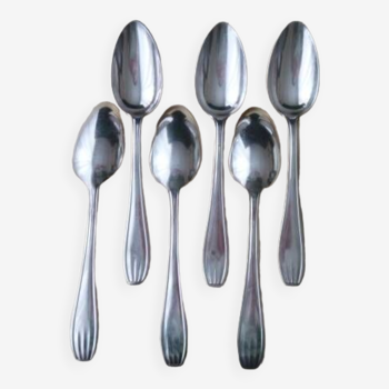 6 SFAM soup spoons Chambly model