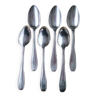 6 SFAM soup spoons Chambly model