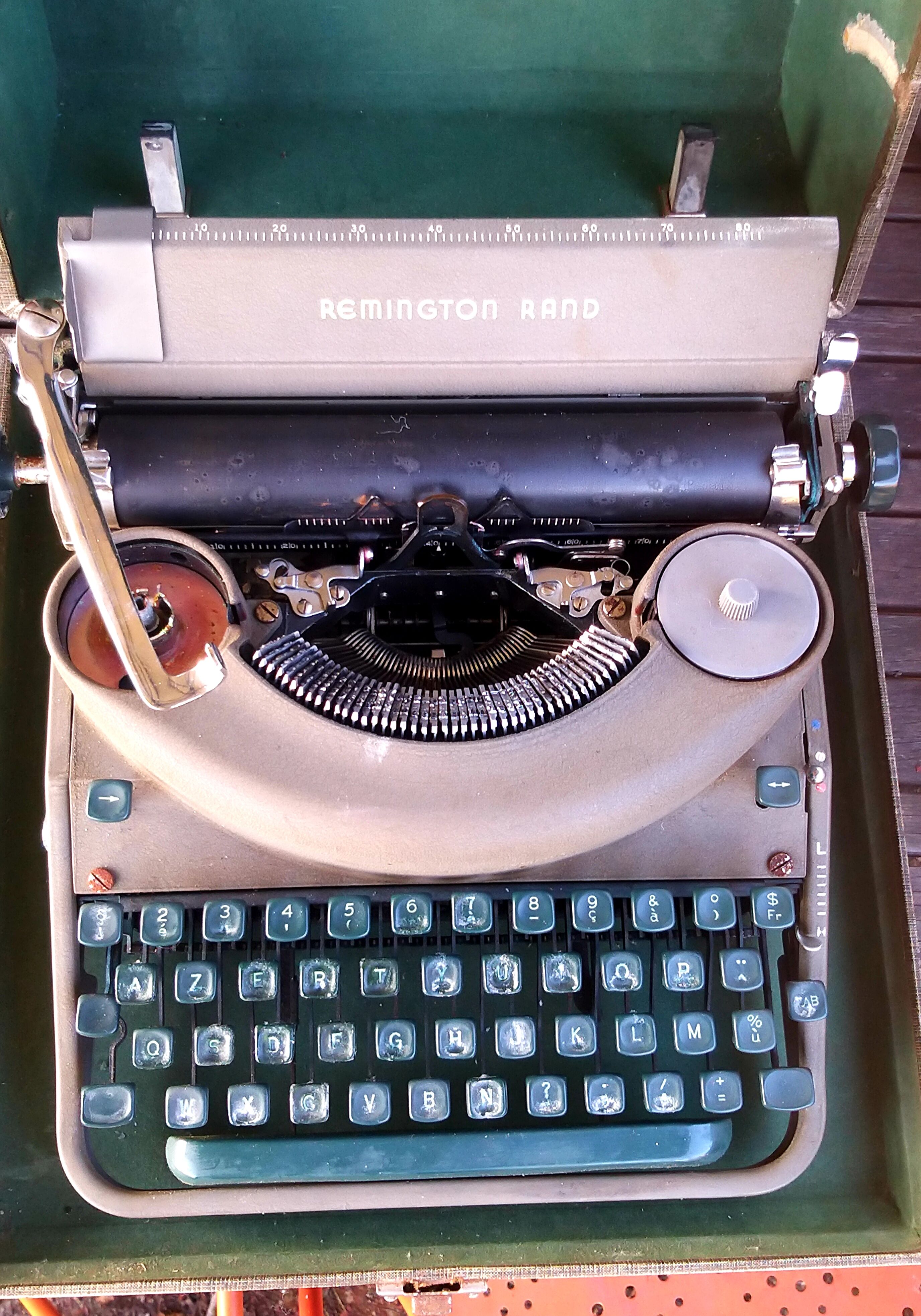 Rare remington typewriter