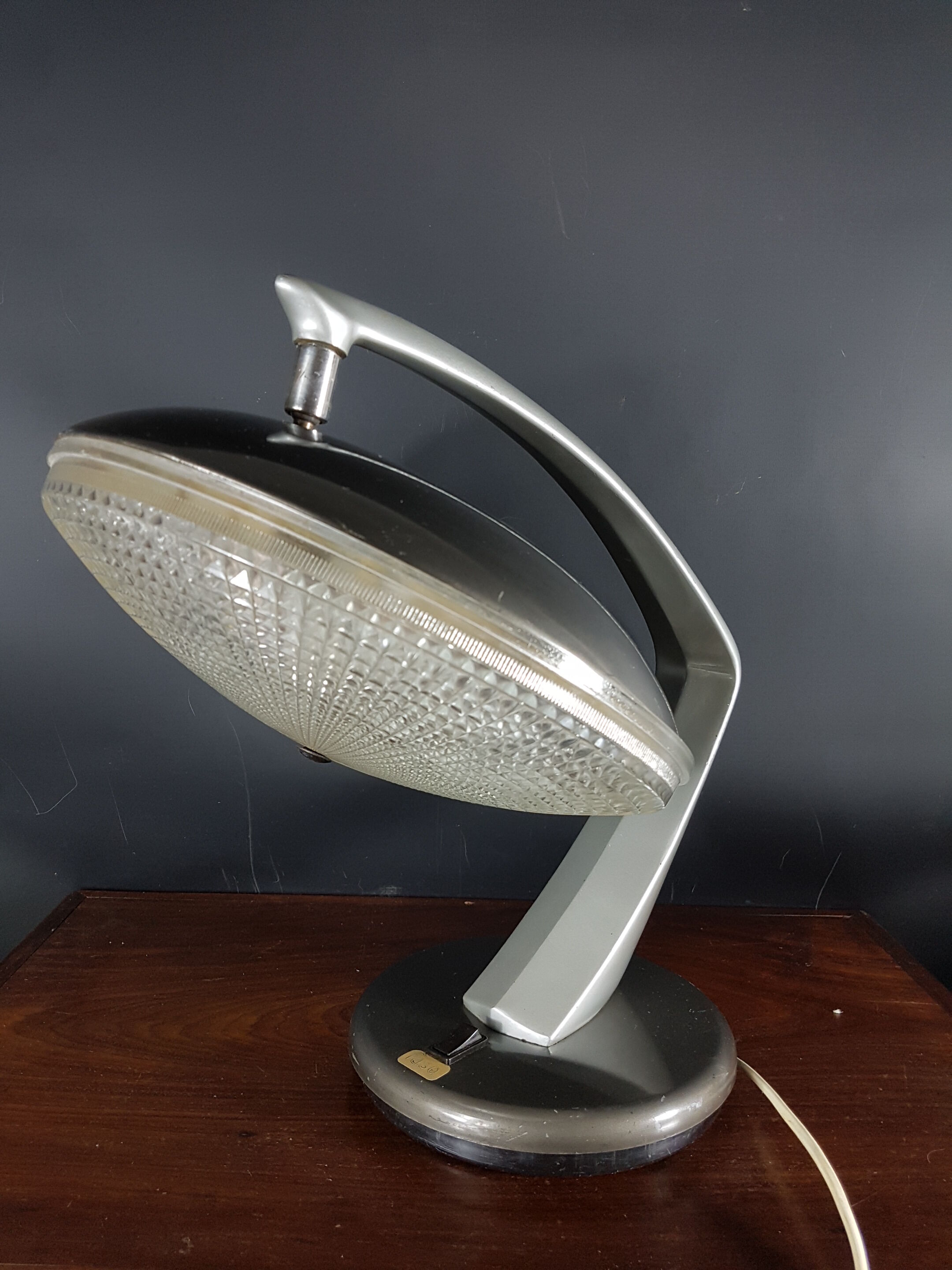 Boomerang Table Lamp by Luis Perez de la Oliva - Pedro Martin Garcia for Fase, 1960s