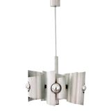 Space Age Chandelier Model D-155 by Polam, Poland, 1960s