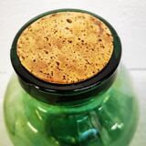 Demijohn green grand goulot