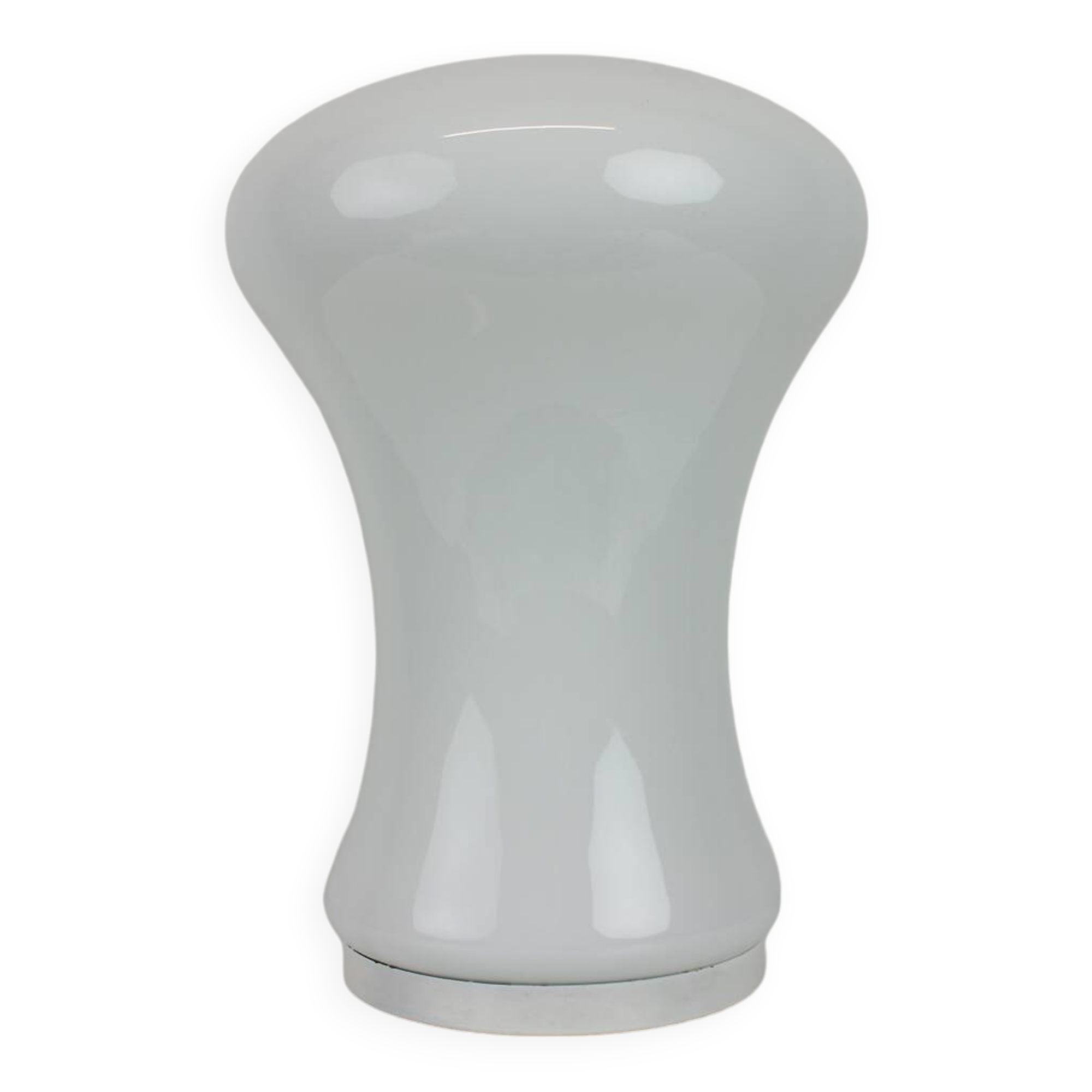 All Glass Table Lamp by Valasske Mezirici, 1960s, Czechoslovakia