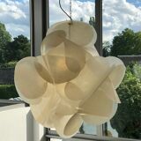 Enrico Botta Fiberglass Ceiling Lamp for Sundown, 1968