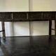 South Asian console in lacquered wood