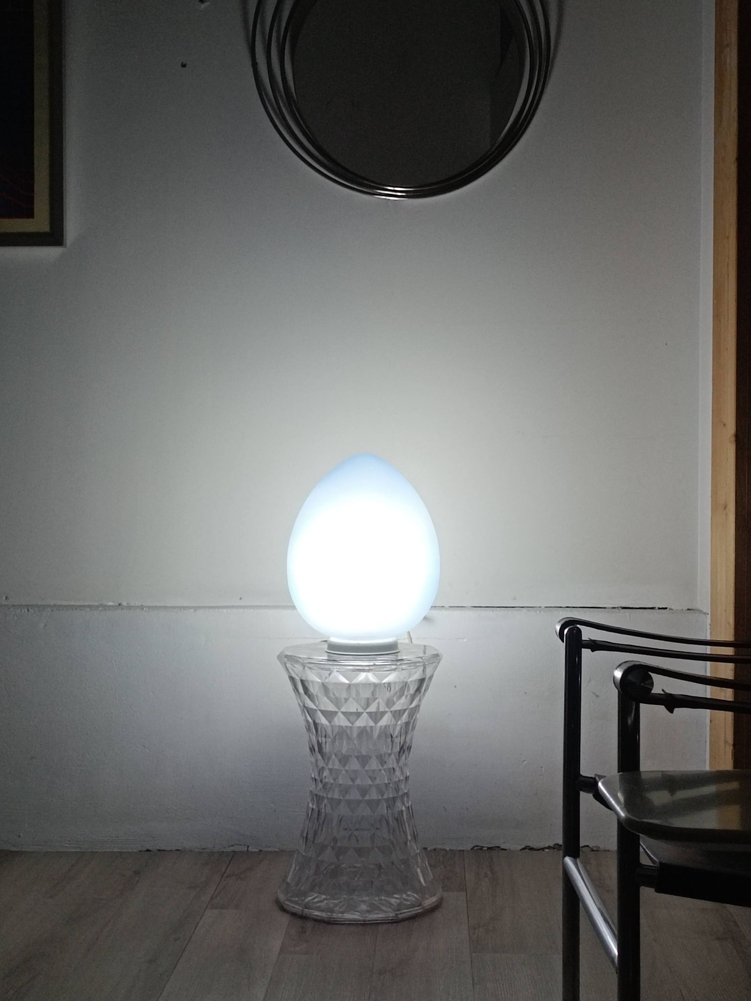 Grande lampe mod. Oeuf 5178 par Siba 1980s