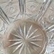 Vase shaped ball in carved Bohemian crystal. Star motifs, diamond braces, hardwoods. Diam 16 cm