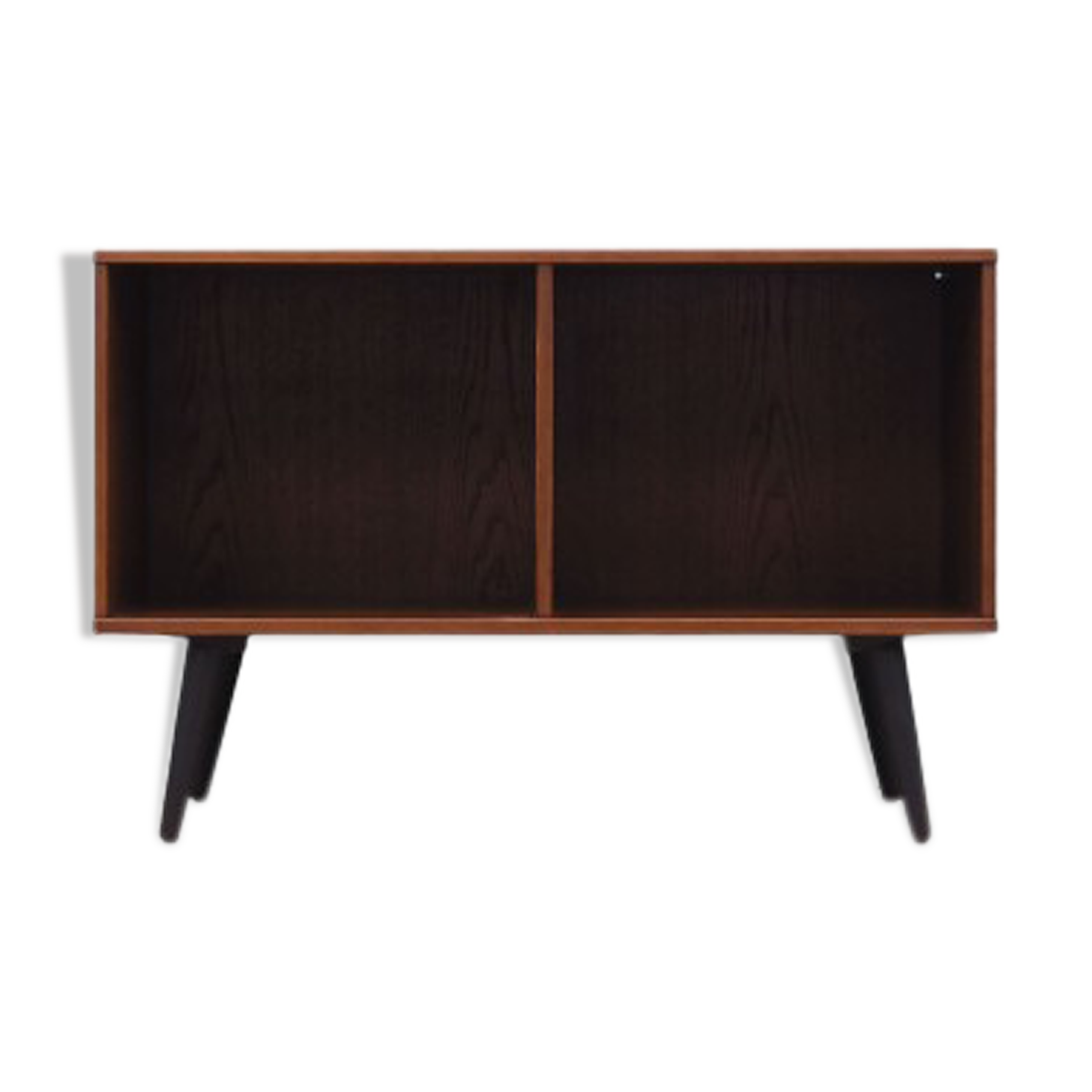 Oak bookcase, Danish design, 1970s, production: Denka