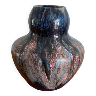 Art Deco glazed ceramic vase 1930