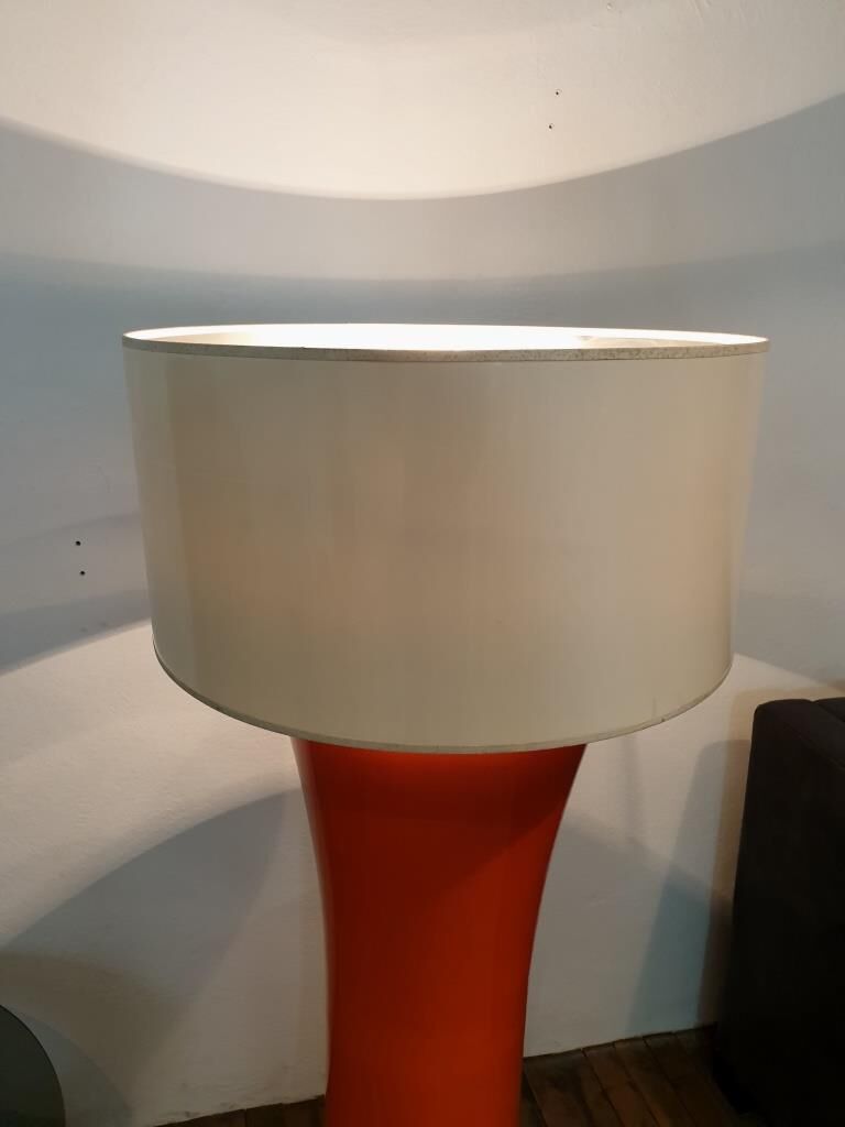 70's ceramic lamp