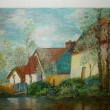 Oil painting on canvas