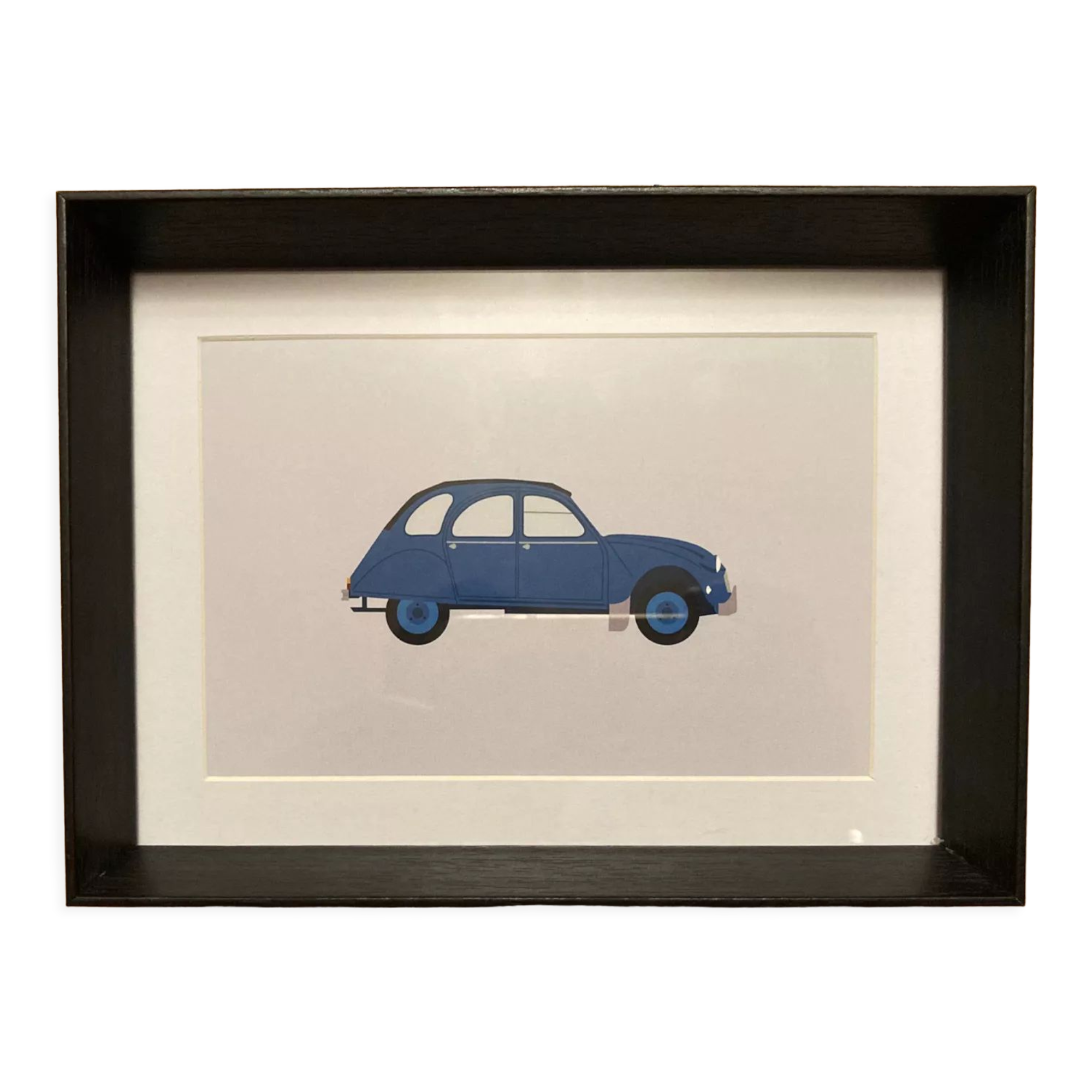 Deco design frame - Citroën 2CV