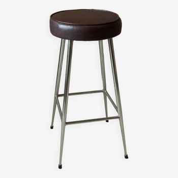 High leatherette stool