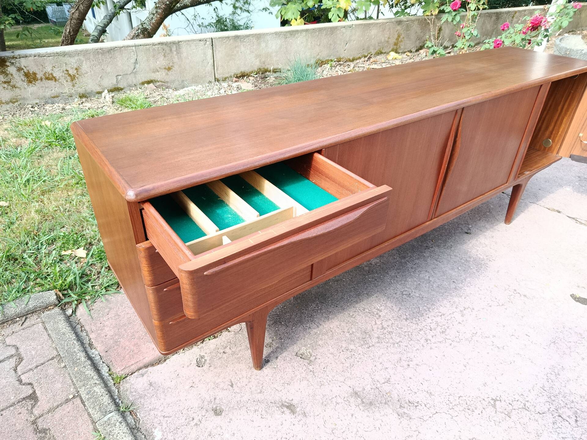 Scandinavian teak sideboard