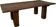Table basse plateau porte indienne en bois teck