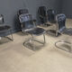 Vintage dining chairs by Cidue set of 6, 1970s