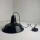 OLD ENAMELLED INDUSTRIAL WORKSHOP SUSPENSION