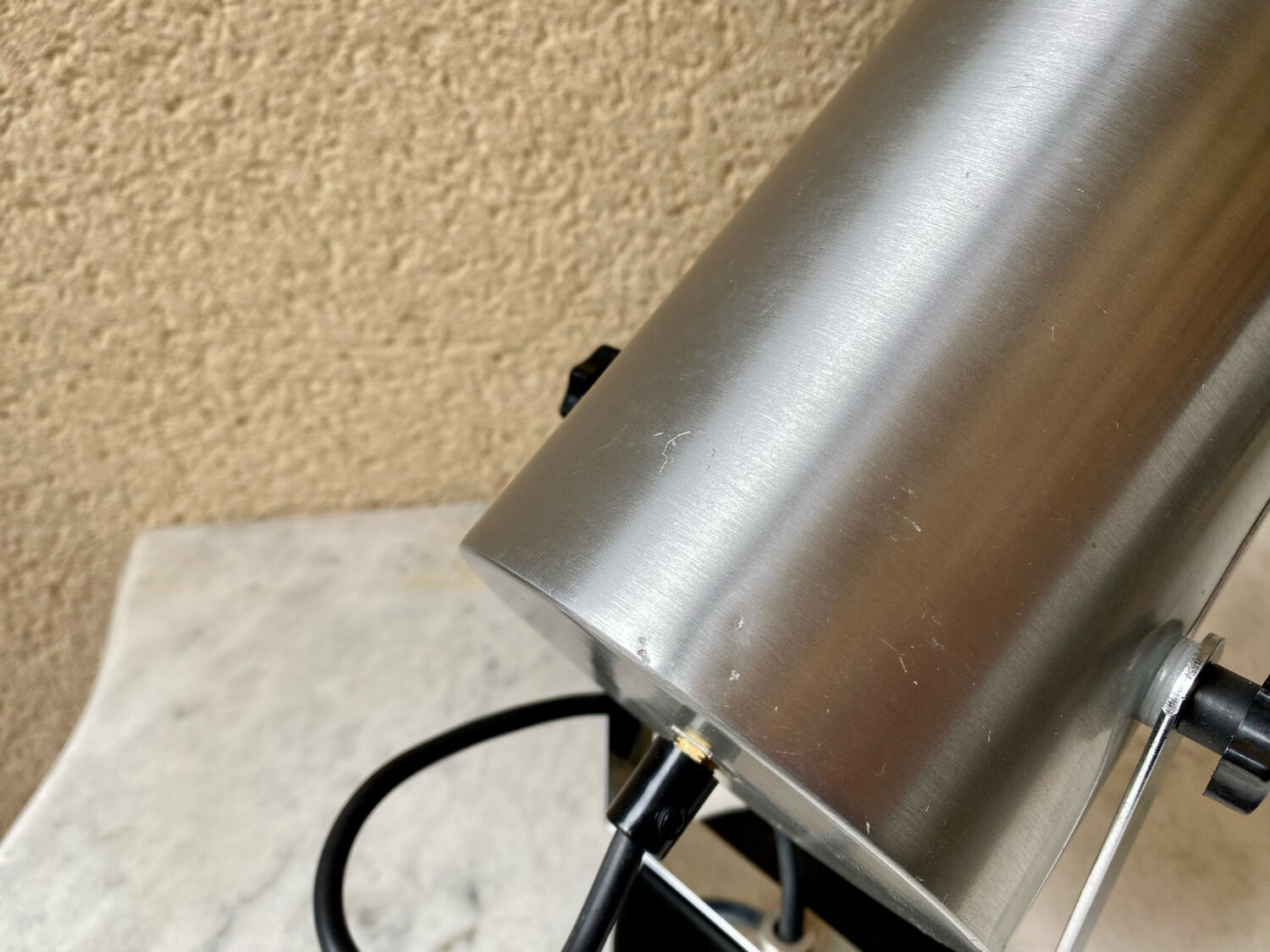 Lamp lamp spot tube Philips vintage 70 aluminum