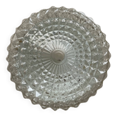Small vintage glass wall or ceiling light