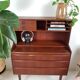 Vintage Danish teak secretary