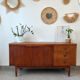 Scandinavian teak sideboard