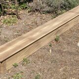 Very large and long shelf - 2m40 - raw wood