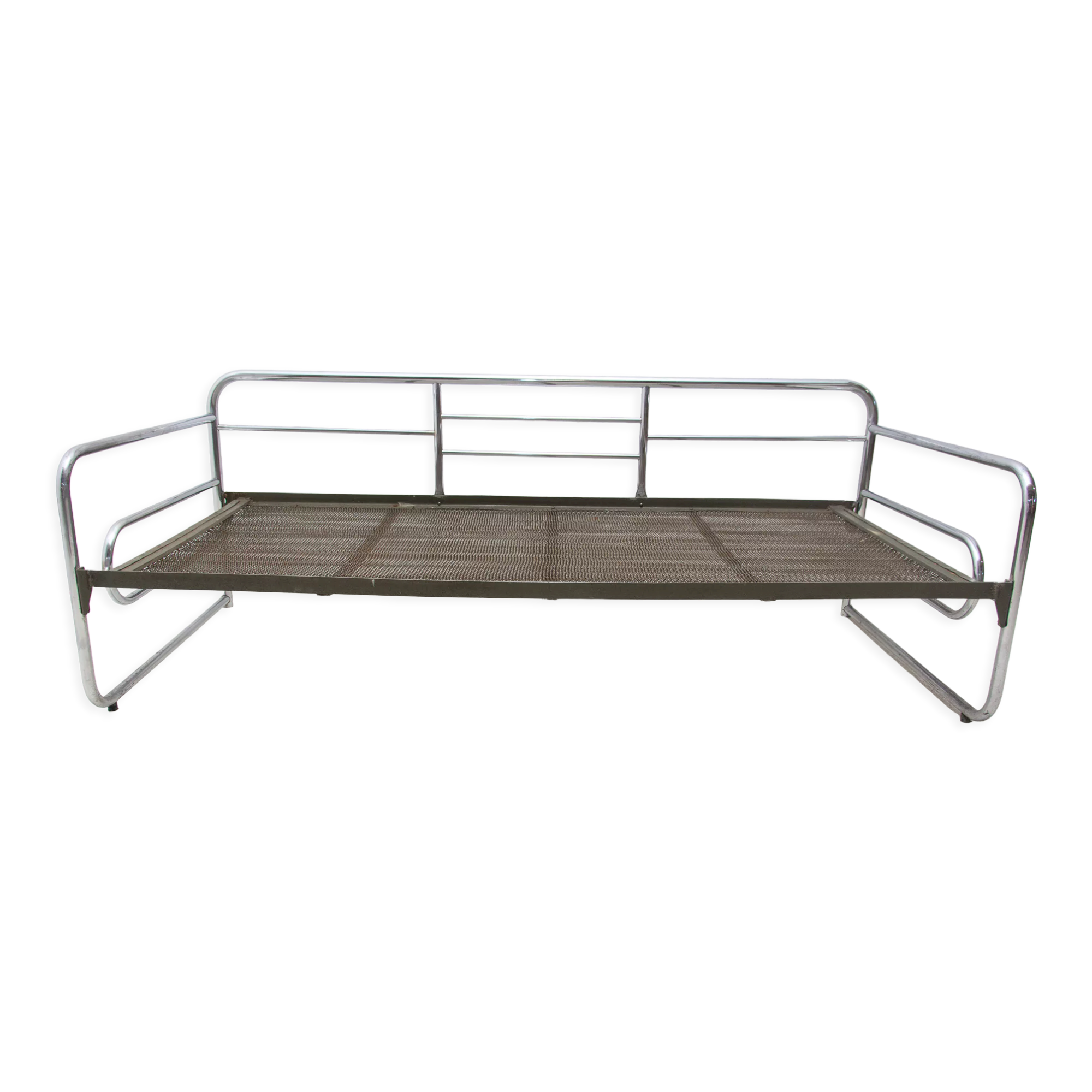 Tubular steel Bauhaus sofa, 1930´s, Bohemia