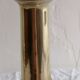Old pair of candlesticks, bronze torches of the Louis Philippe period