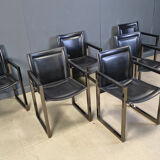 Vintage dining chairs by Arrben, 1980s