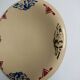 Badonviller art deco beige floral dish
