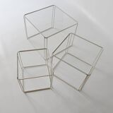 Set of three nesting tables designed by Max Sauze in the 1970s