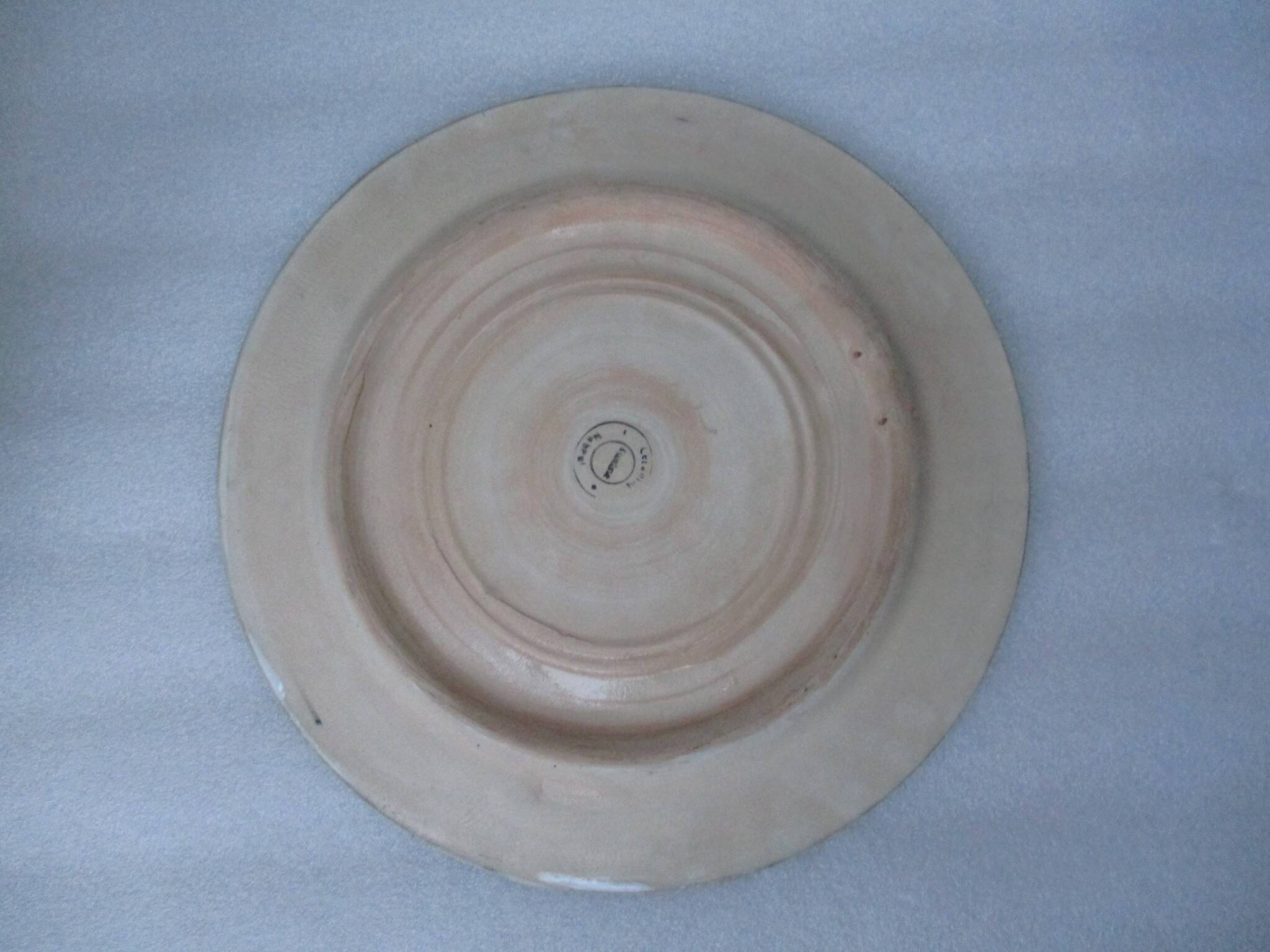 Large round dish - Nabeul ceramics
