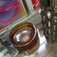 Vintage Cup • Bubble Glass • Biot Glassworks • 1960