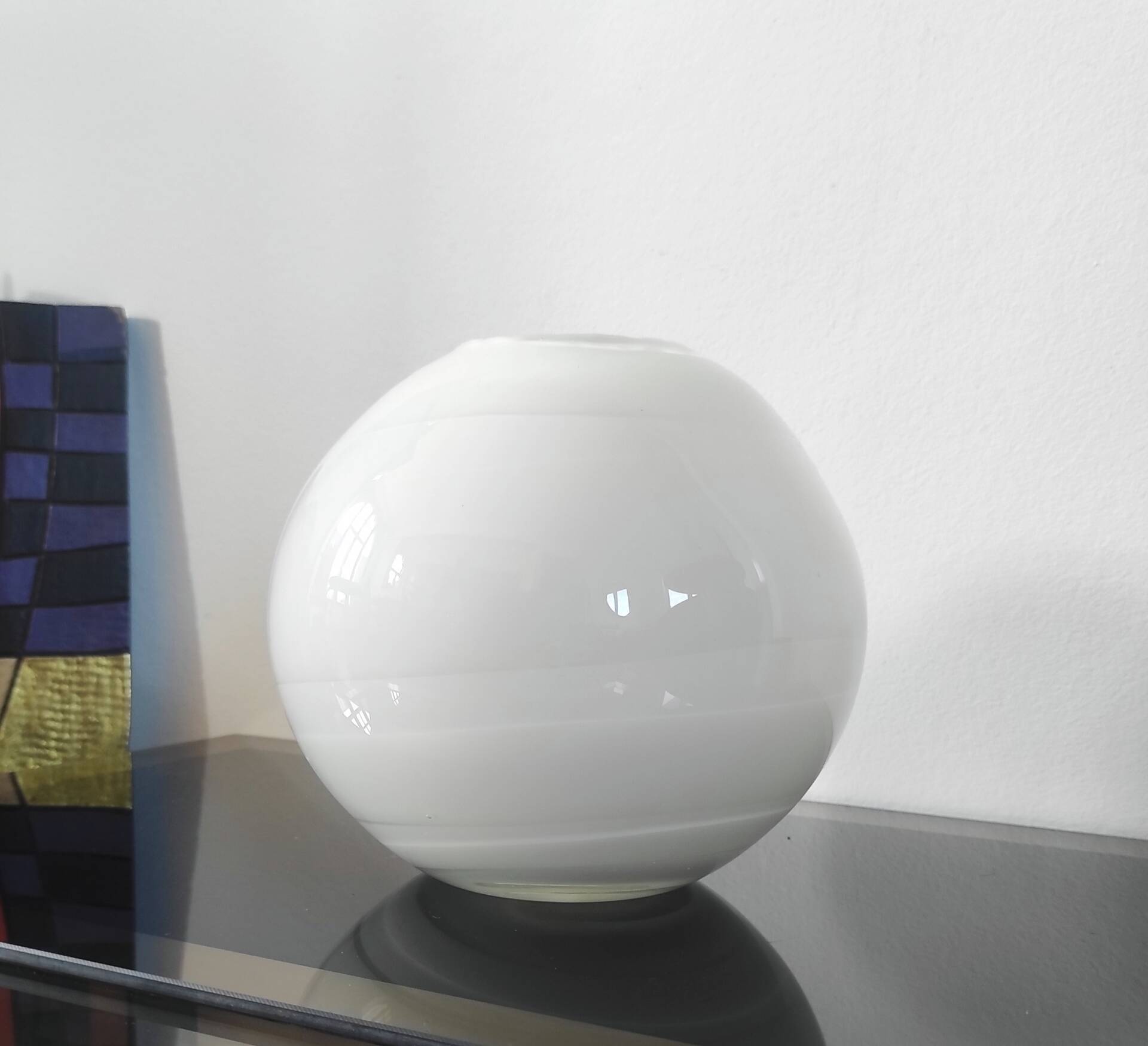 Vase boule vintage