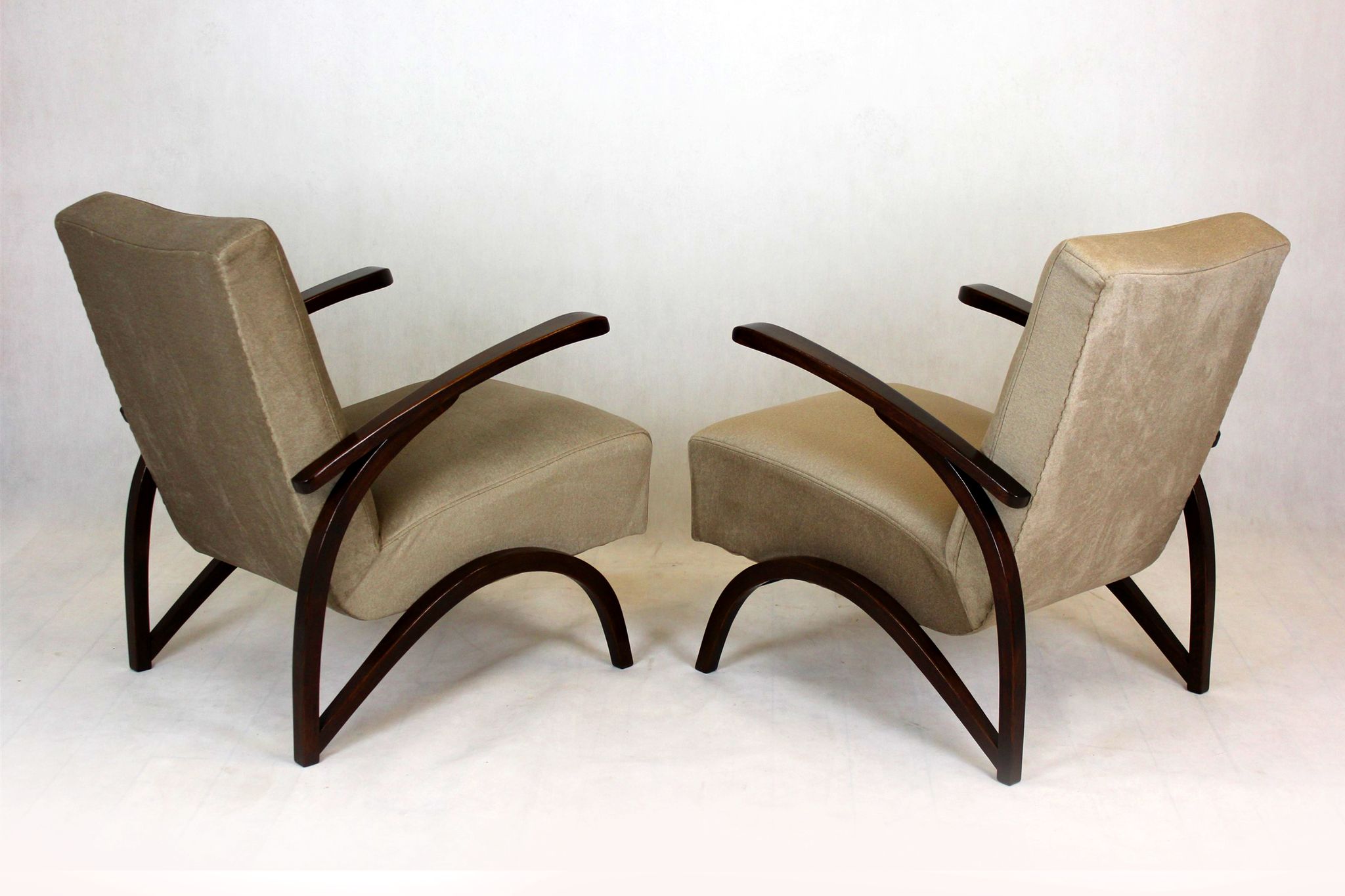 Fauteuils de Jindřich Halabala, années 1940